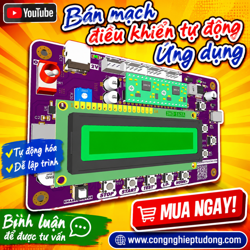 Mạch điều khiển máy hàn điện tử