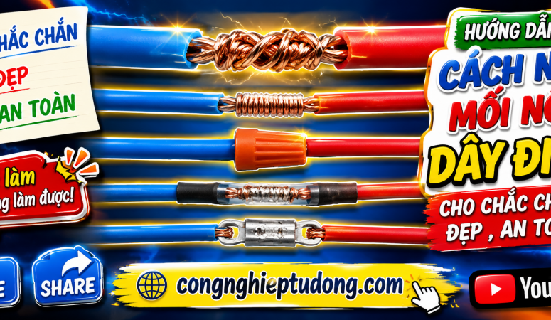Các cách nối dây điện chắc chắn nhất để đảm bảo an toàn và ổn định