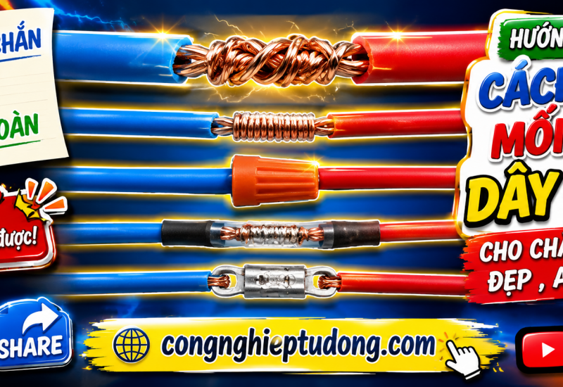 Các cách nối dây điện chắc chắn nhất để đảm bảo an toàn và ổn định