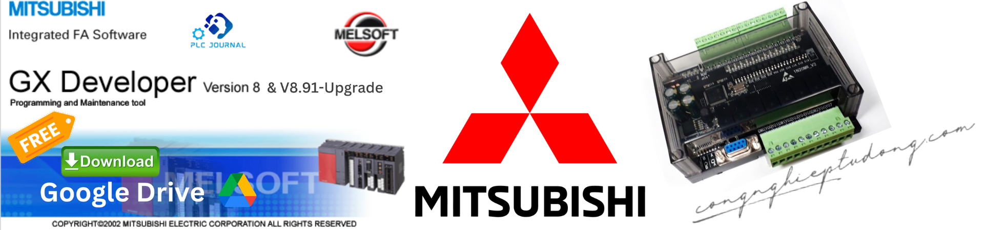 Giới Thiệu Các Loại PLC Họ FX của Mitsubishi Và Ứng Dụng Thực Tế
