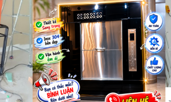Đơn vị thi công lắp đặt thang chuyển hàng, vận chuyển thức ăn ở Nha trang